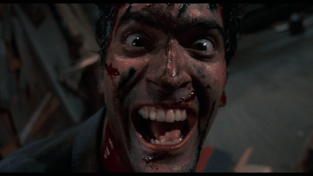 Evil Dead II - Ash Williams goes insane