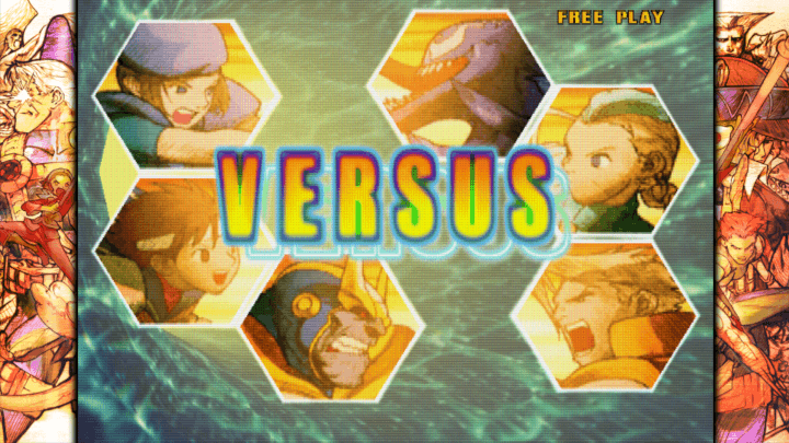 MvC2 Versus Screen